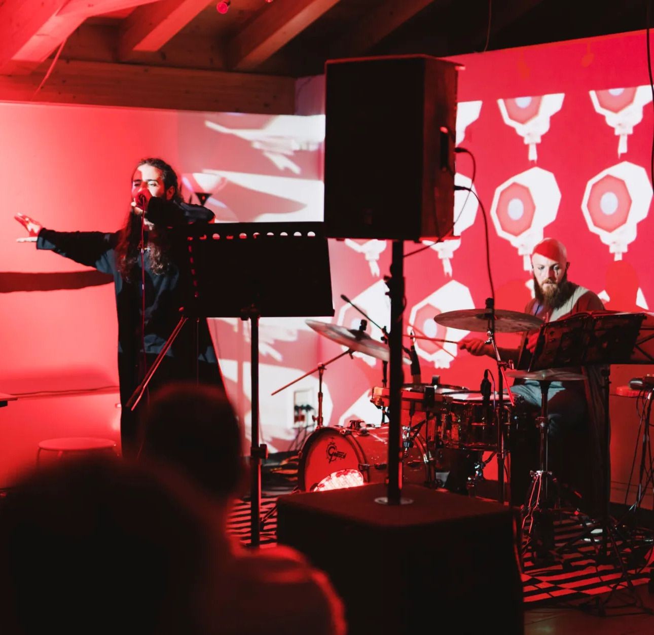Abraxas - Spettacolo di Poesia, Batteria Aumentata e Visual Art